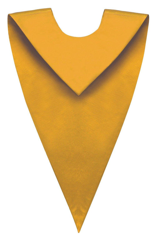Gold Graduation V Stole - Canadian Gowns