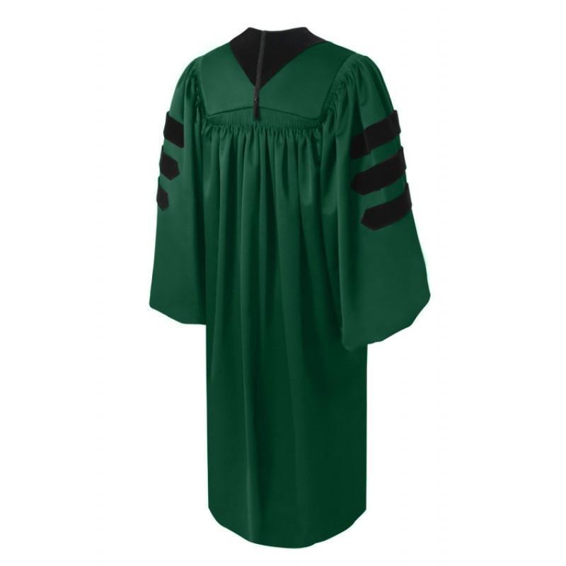 Deluxe Hunter Doctoral Gown - Canadian Gowns
