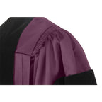 Deluxe Maroon Doctoral Gown - Canadian Gowns