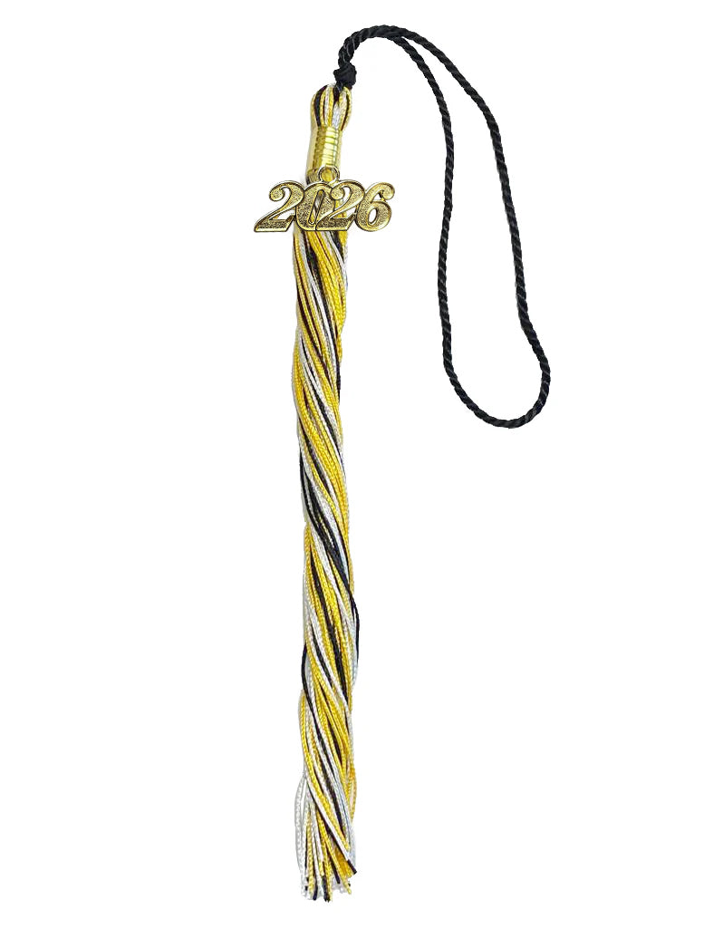 Triple Colour Graduation Tassel