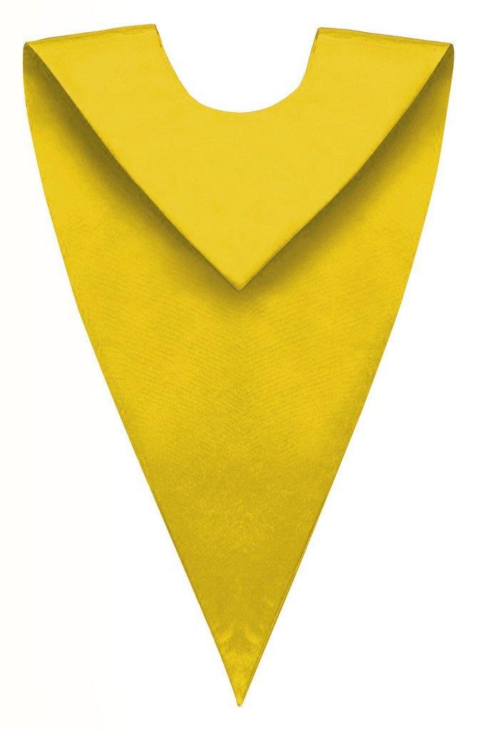 Gold Graduation V Stole - Canadian Gowns