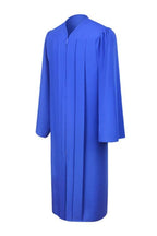 Matte Royal Blue High School Graduation Gown - Canadian Gowns