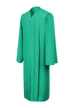 Matte Emerald Green High School Graduation Gown - Canadian Gowns