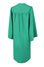 Matte Emerald Green Elementary Cap, Gown & Tassel