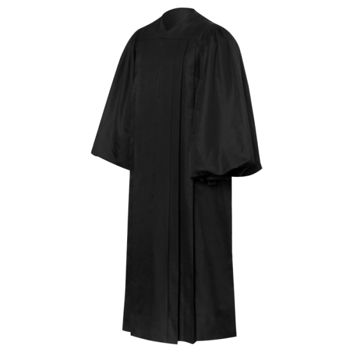 Judges Robes for Men or Women - Black Judicial Robes – Canadian Gowns