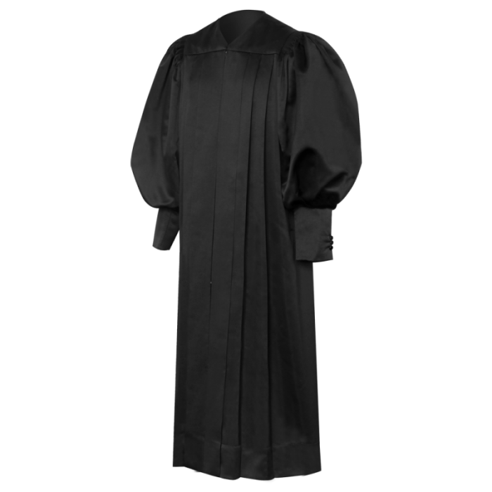 Judges Robes for Men or Women - Black Judicial Robes – Canadian Gowns
