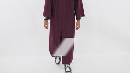 Matte Maroon Elementary Cap, Gown & Tassel