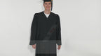 Deluxe Black Elementary Cap, Gown & Tassel