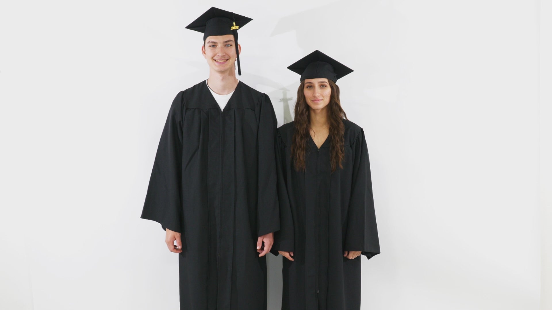 Matte Black Undergraduate Graduation Cap & Gown For CityU