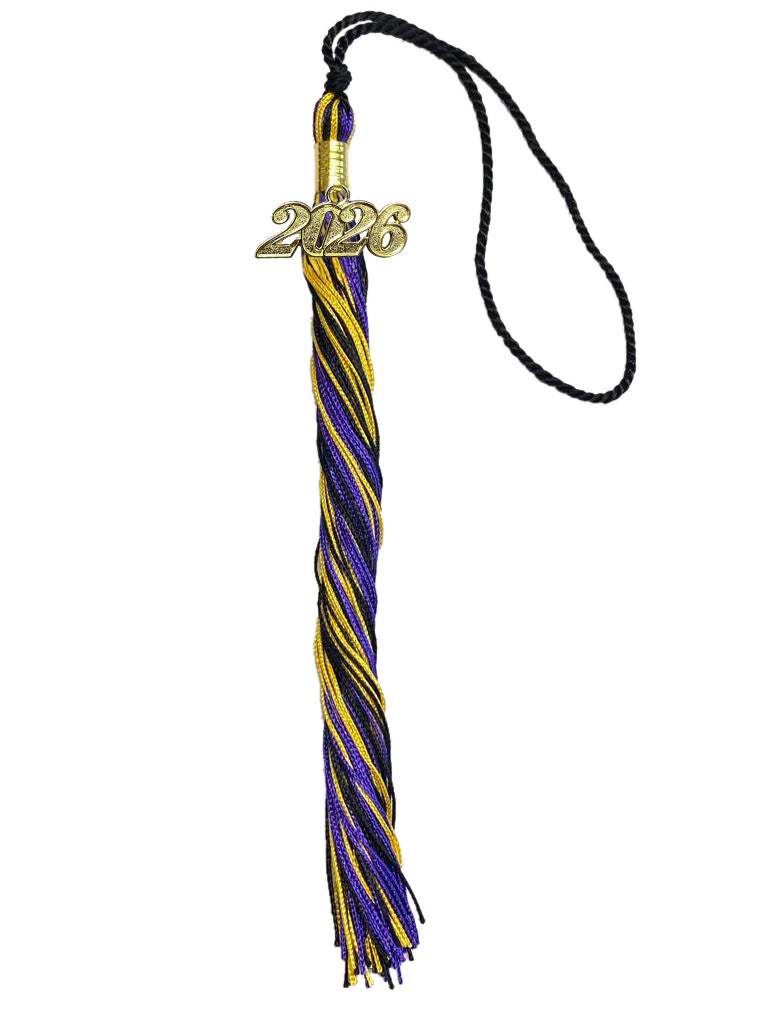 Triple Colour Graduation Tassel