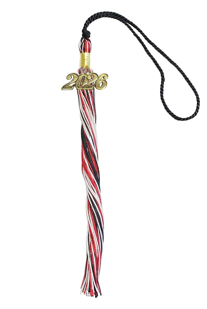 Triple Colour Graduation Tassel