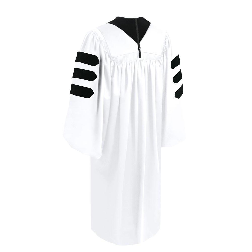 Deluxe White Clergy Robe - Canadian Gowns