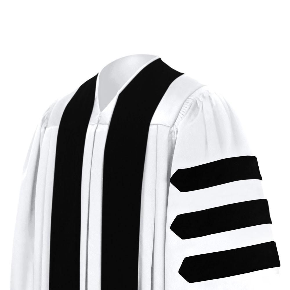 Deluxe White Clergy Robe - Canadian Gowns