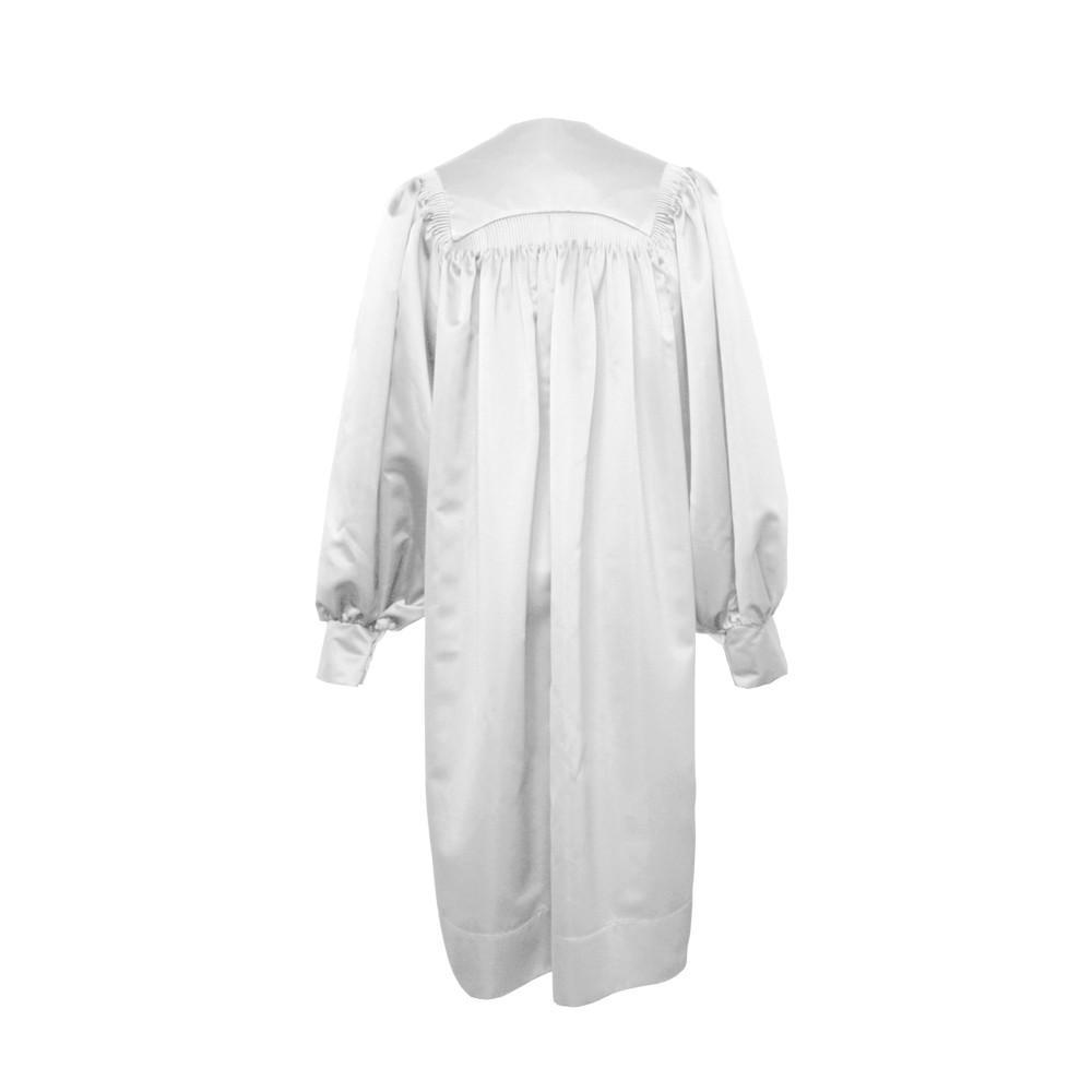 White Clergy Robe - Canadian Gowns
