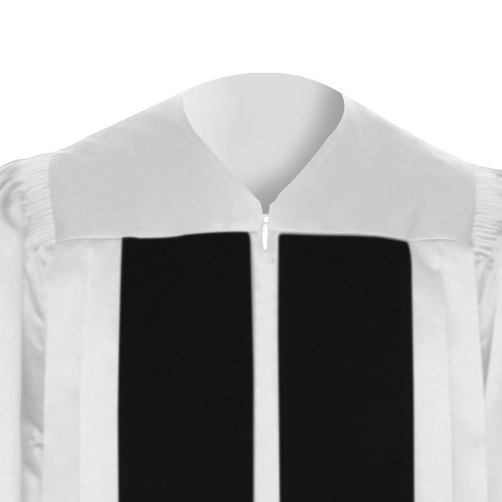 White Clergy Robe - Canadian Gowns