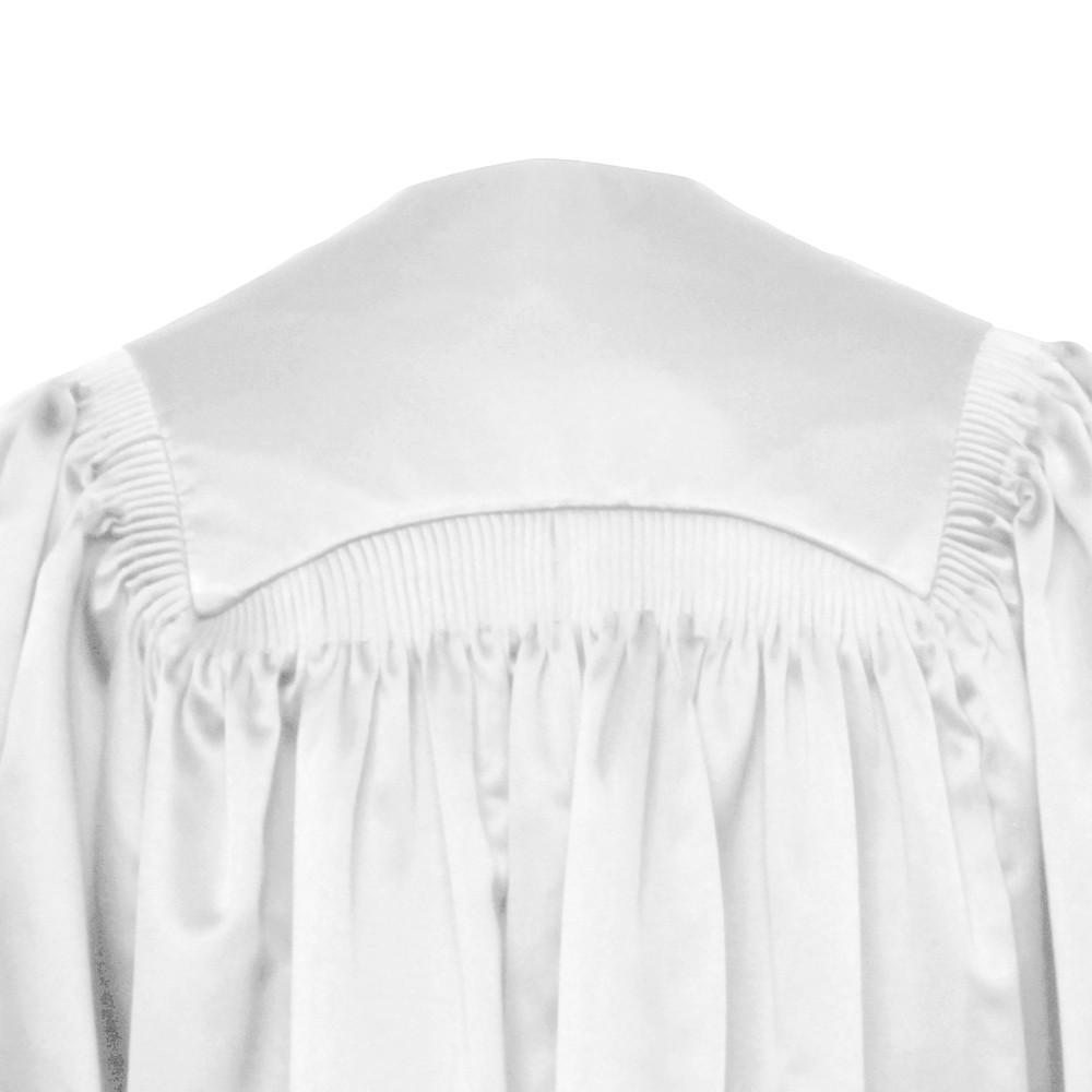 White Clergy Robe - Canadian Gowns