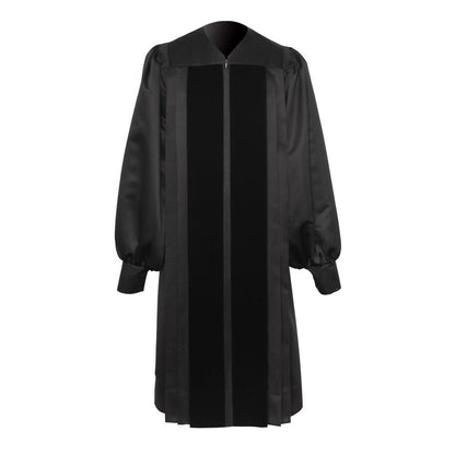 Black Clergy Robe - Canadian Gowns