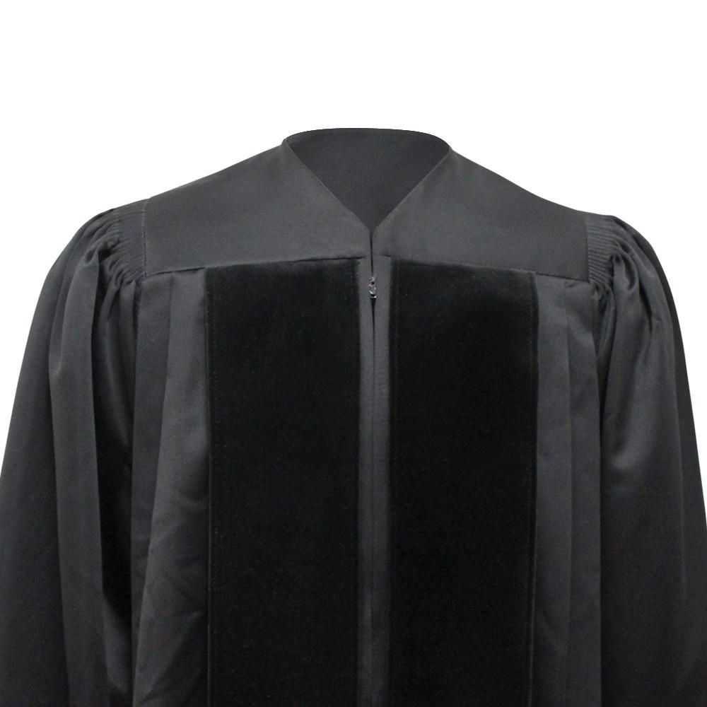 Black Clergy Robe - Canadian Gowns