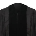 Front Velvet Geneva Clergy Robe - Clergy, Pastor & Minister Robes - Canadian Gowns