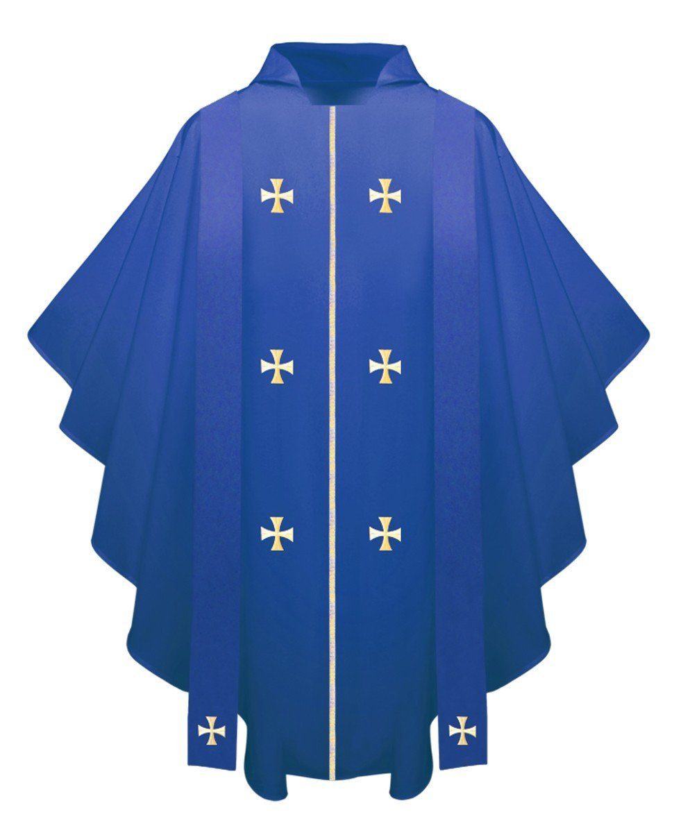 Royal Blue Chasuble - Canadian Gowns