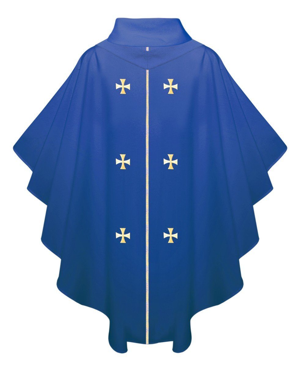 Royal Blue Chasuble - Canadian Gowns