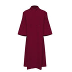 Maroon Clergy Cassock - Canadian Gowns